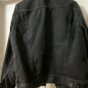 Men’s Madewell Black Denim Jacket Size M